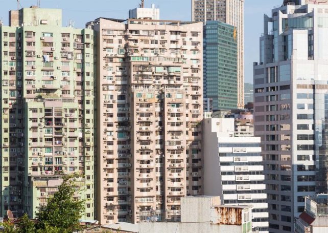 Macao’s property price index dropped almost four percent, year-on-year