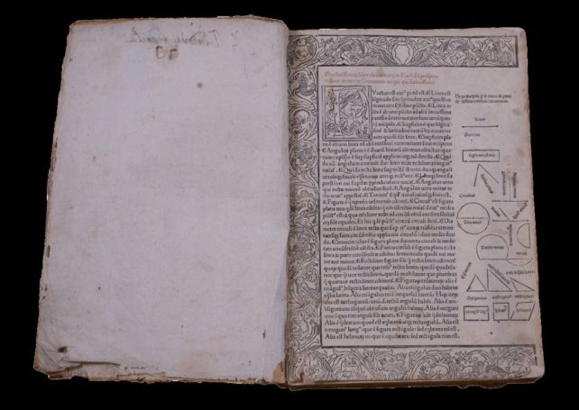 The University of Macau has acquired a precious edition of Euclid’s Elements