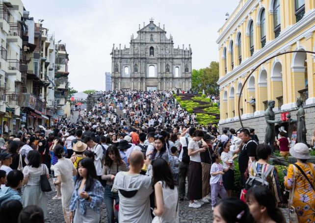 Macao’s economy grew by 2.8 percent year-on-year in the first half of 2025 