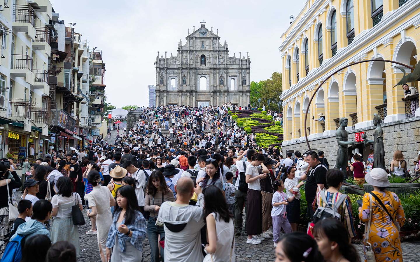 Macao’s economy grew by 2.8 percent year-on-year in the first half of 2025 
