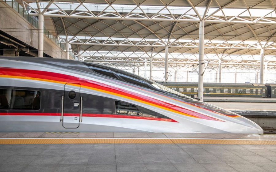 The Guangzhou-Zhanjiang high-speed railway is undergoing final trials