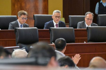 Macao’s secretary for economy, Tai Kin Ip, is no longer in office