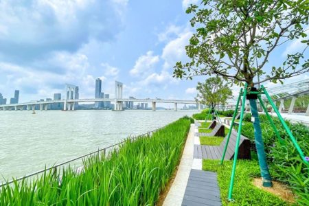 A new section of Macao’s South Shore Promenade opens today A new section of Macao’s South Shore Promenade opens today